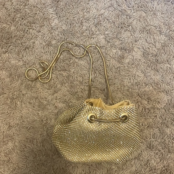 Gold evening bag - Picture 2 of 2